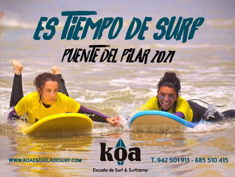 Surf en Somo Puente del Pilar 2021