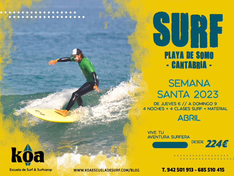 surf koa en semana santa 2023
