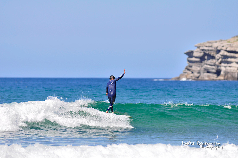 Clases de longboard en Somo